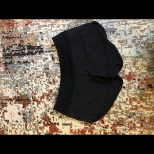 black speed up shorts